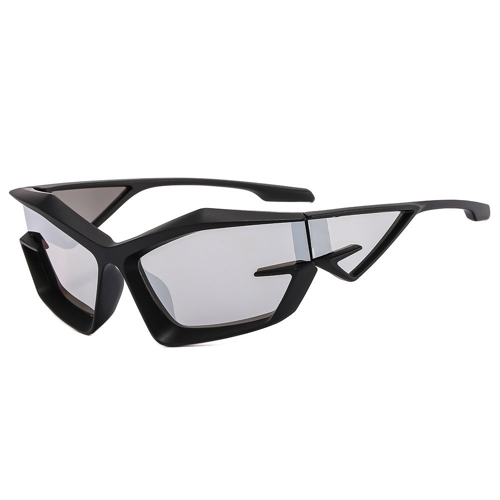 Wholesale Futuristic Technology Sunglasses Y2K Catwalk Sunglasses