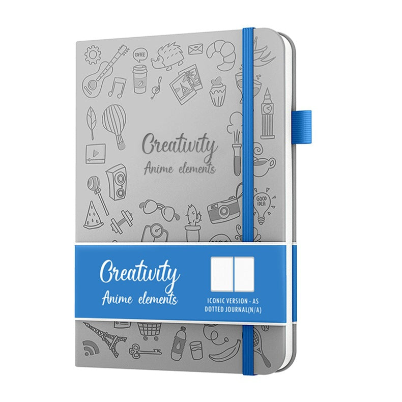 Wholesale Paper A5 Dual Color Ribbon Notebook