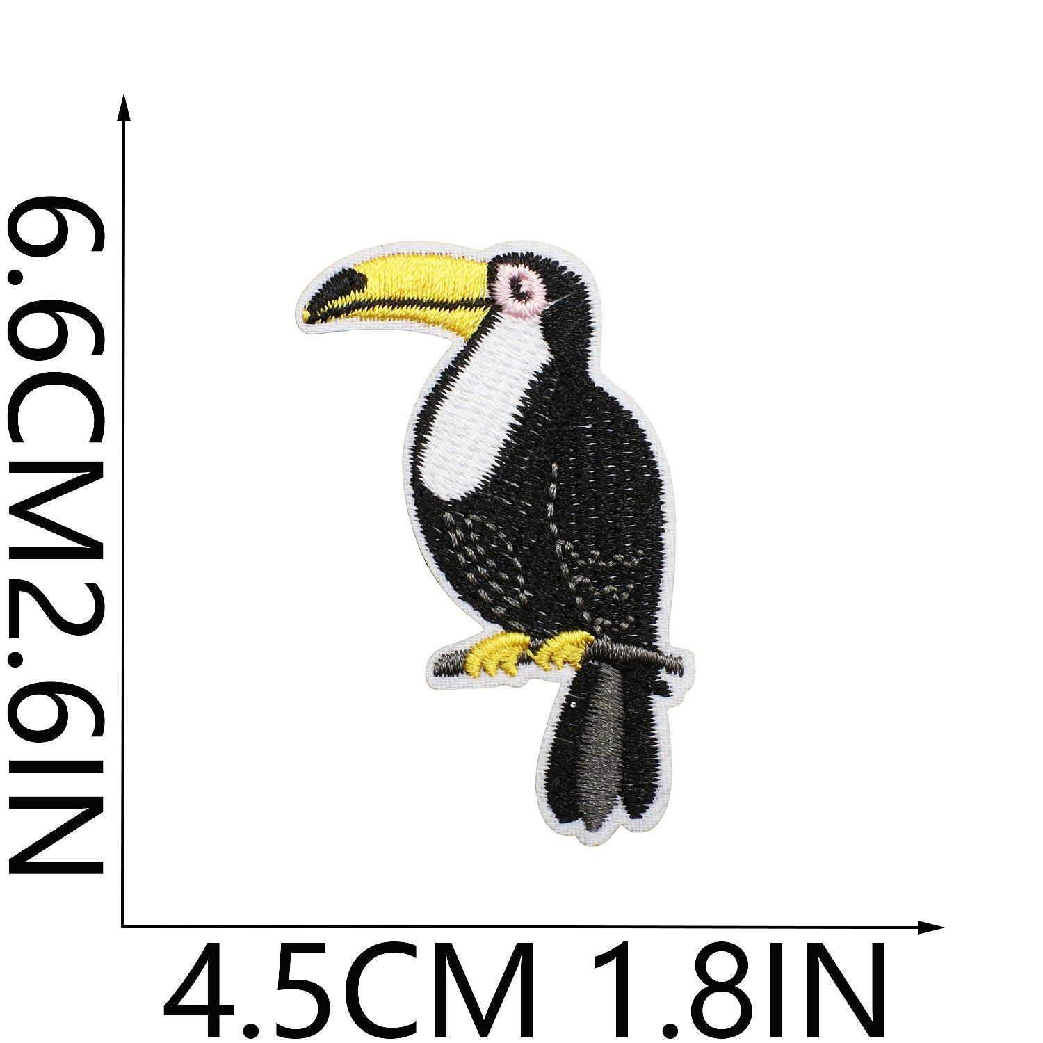 Wholesale Trendy Hawaiian Tropical Embroidered Patch With Flamingo Palm Tree Pineapple Clothing DIY Accessory Resale