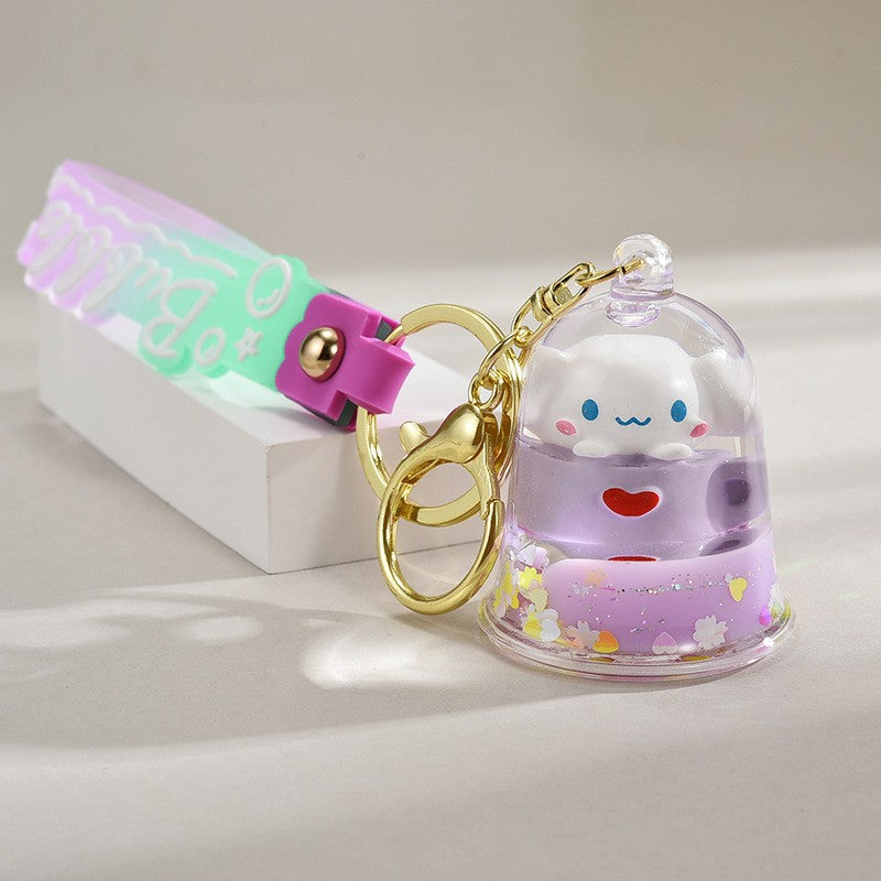 Wholesale Acrylic   Sand Keychain