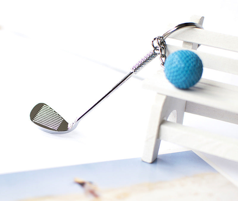 Wholesale Golf Alloy Keychain