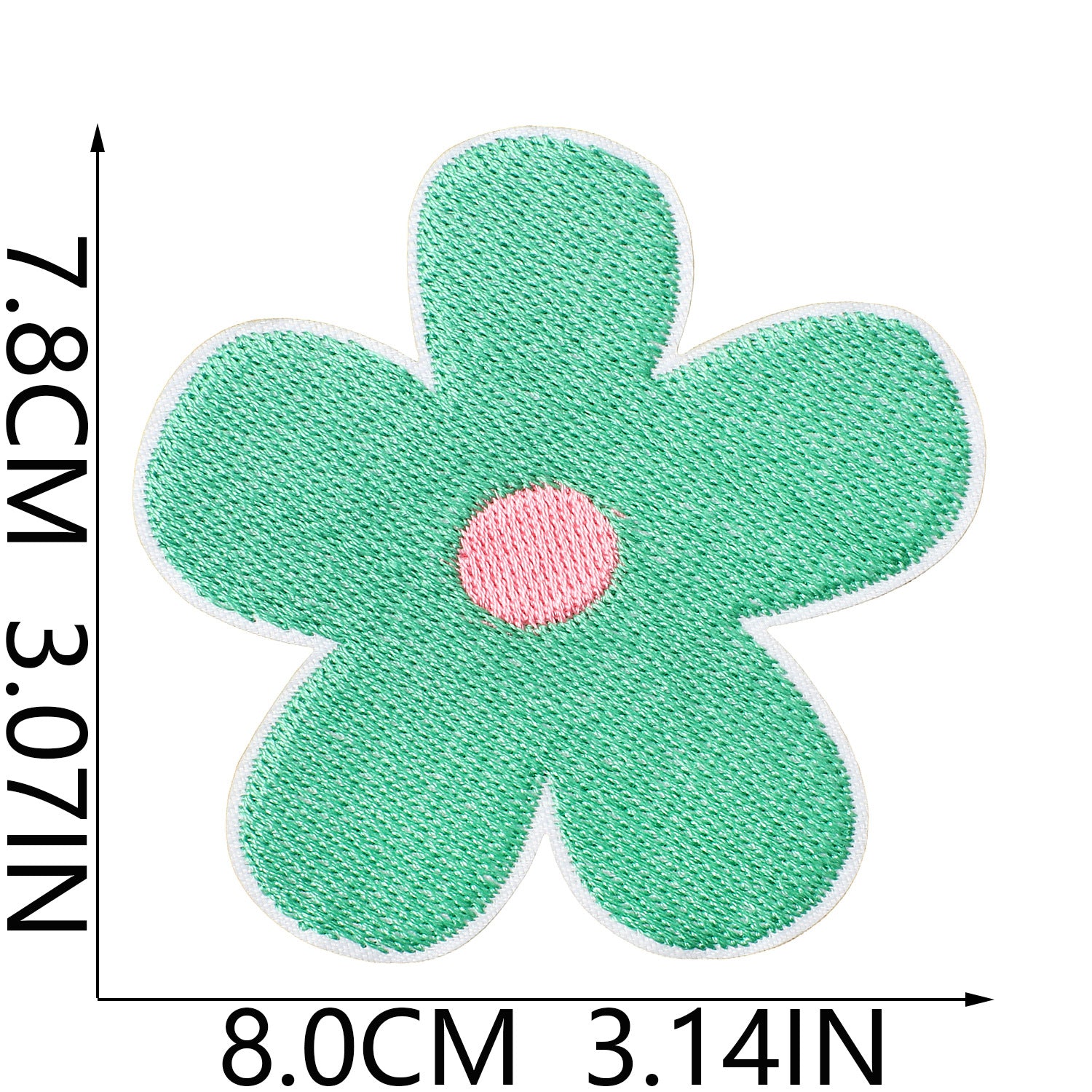 Wholesale Polyester Vase Flower Embroidered Iron On Patch DIY Fabric Decoration For Clothing Hats Shoes Fashion Accessory