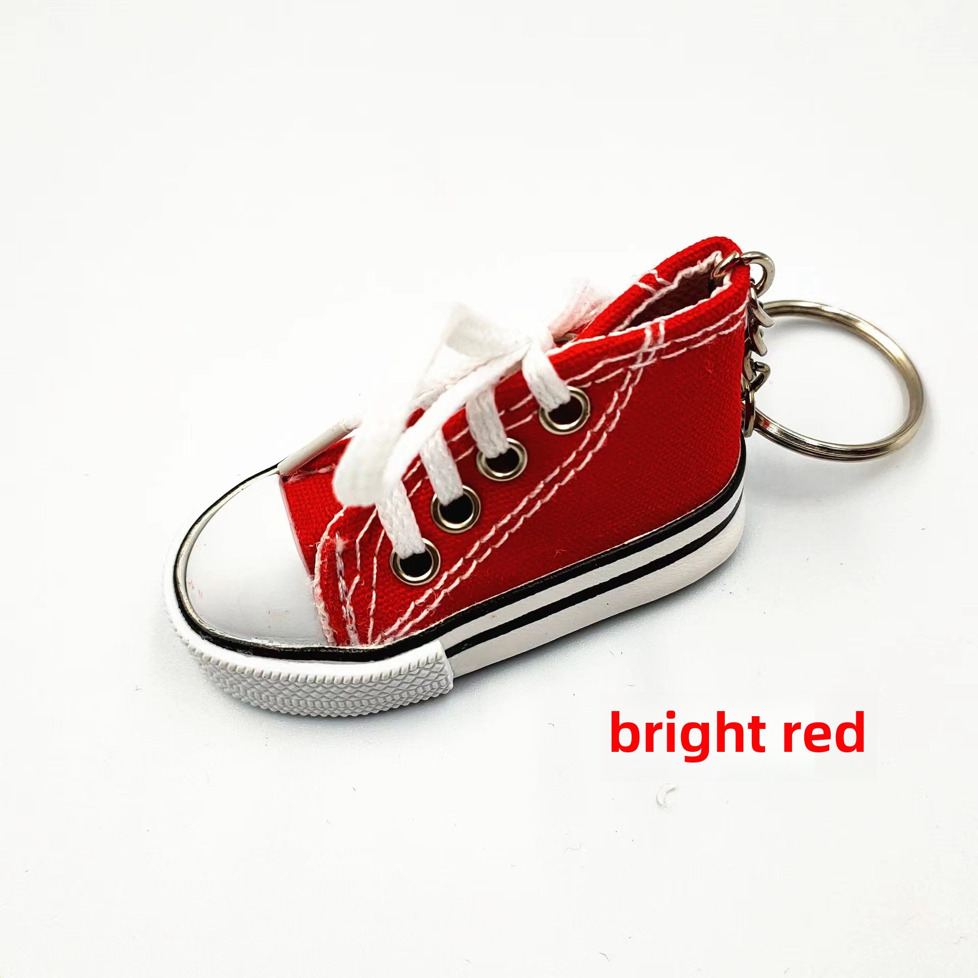 Wholesale Mini Simulation Canvas Shoes Creative Keychain
