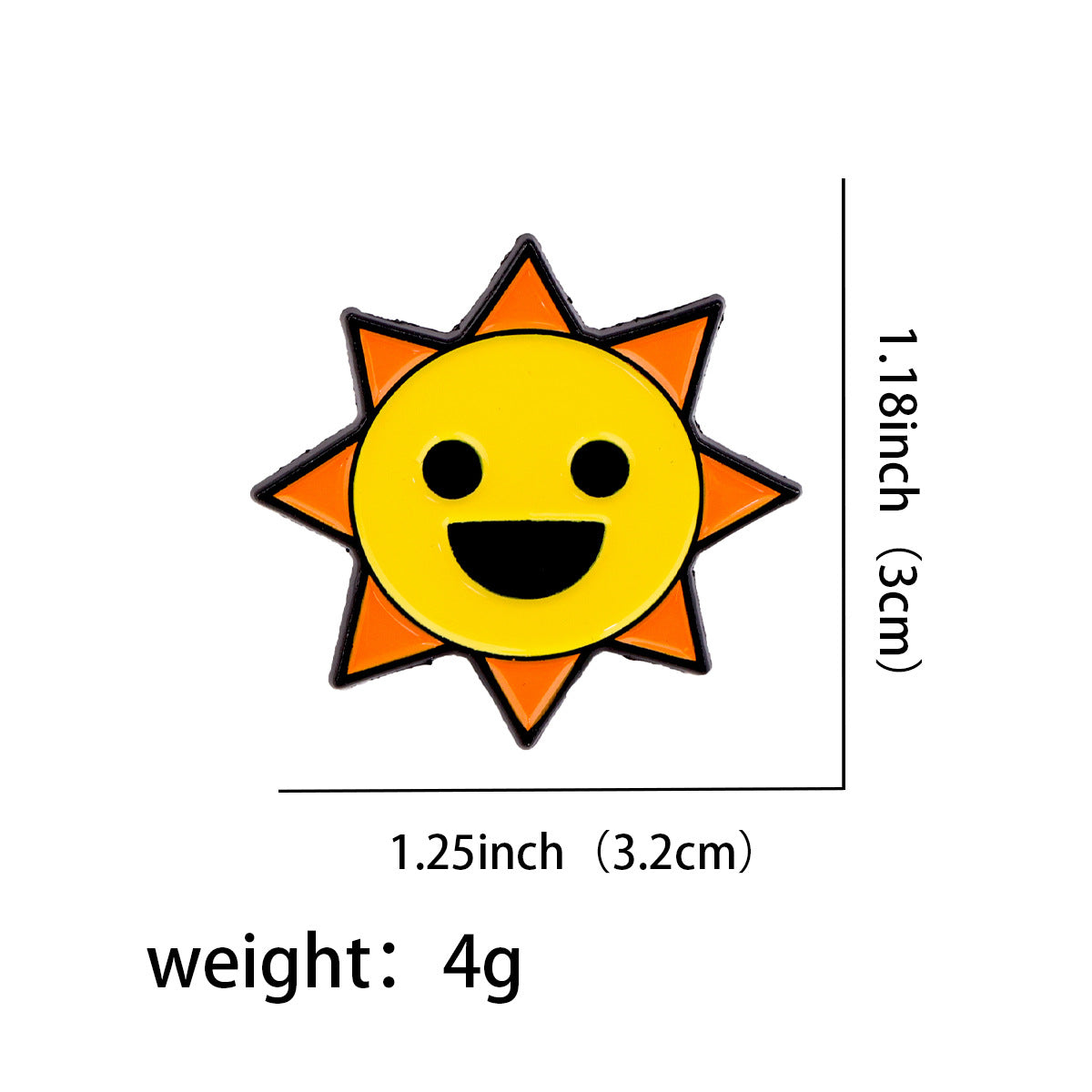 Wholesale  6pcs/pack Cartoon English Quote Brooch Metal Badge Accessory