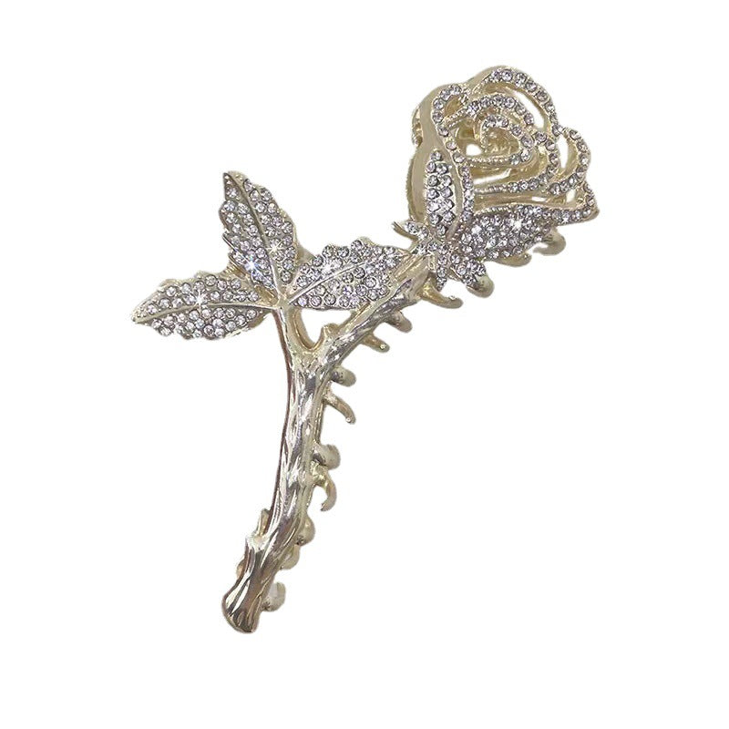 Wholesale Alloy Rose Hair Clips