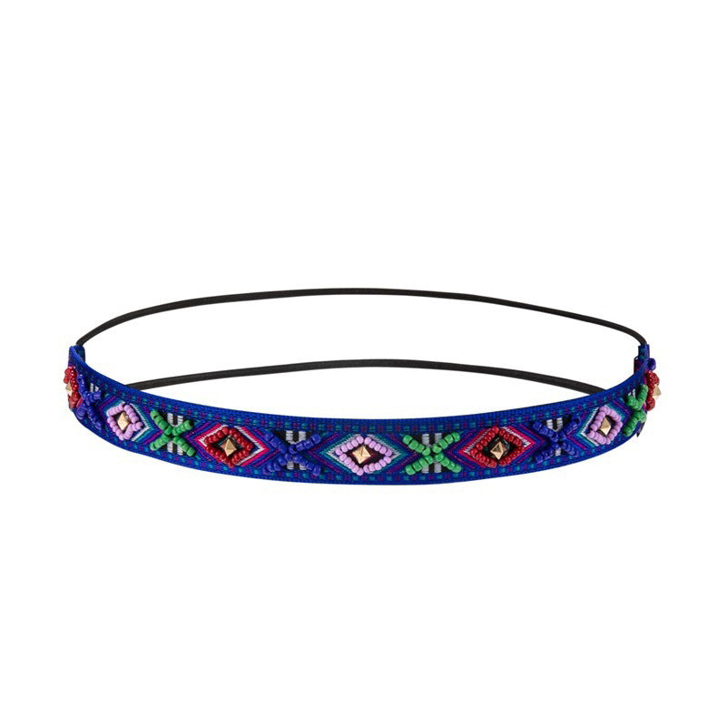 Wholesale Bohemian Set Rice Bead Hairbands