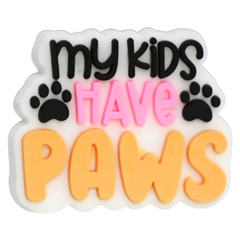 Wholesale Random 100pcs Creative Phrase Series Focal Beads