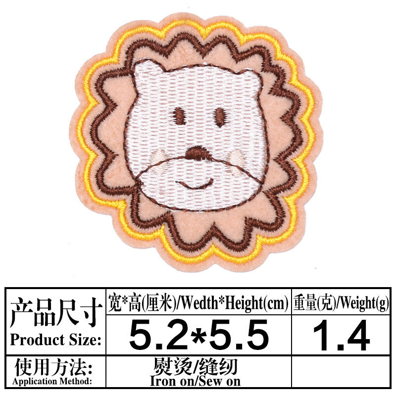 Wholesale Cloth Cartoon Embroidered Patch Set 9 Styles Sew Iron On Applique For Clothing DIY Craft Supply