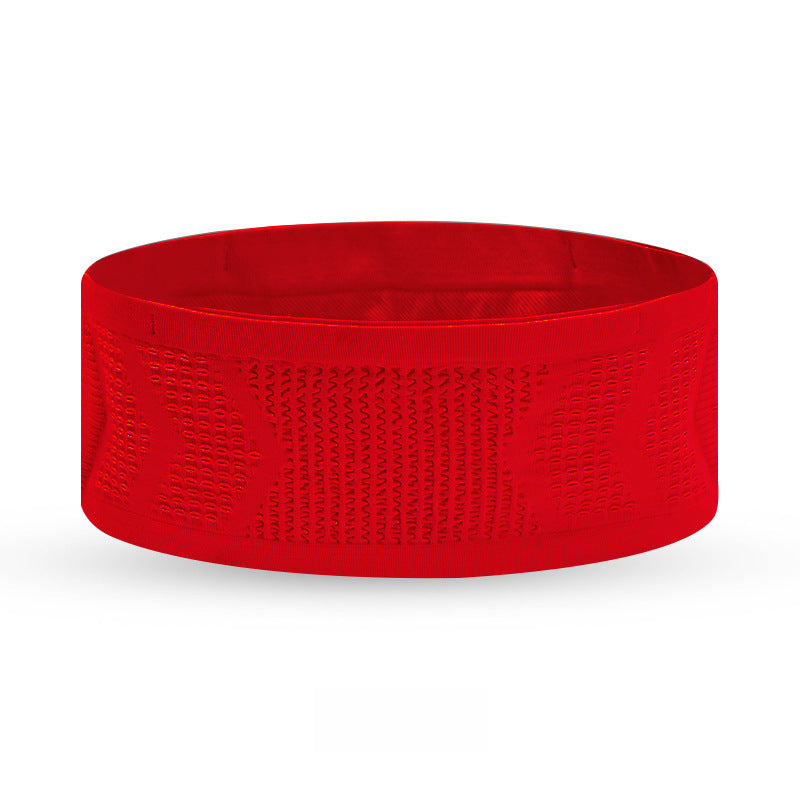 Wholesale Running waist bag multifunctional close-fitting outdoor invisible mobile phone bag men and women knitted water-repellent sports waist bag