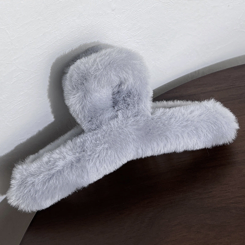 Wholesale Autumn and Winter Plush Extended Hair Clips