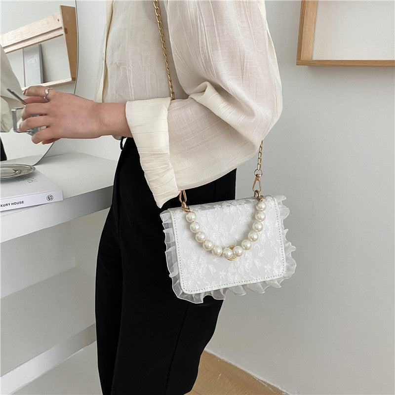 Wholesale Pearl Lace Tote Bag