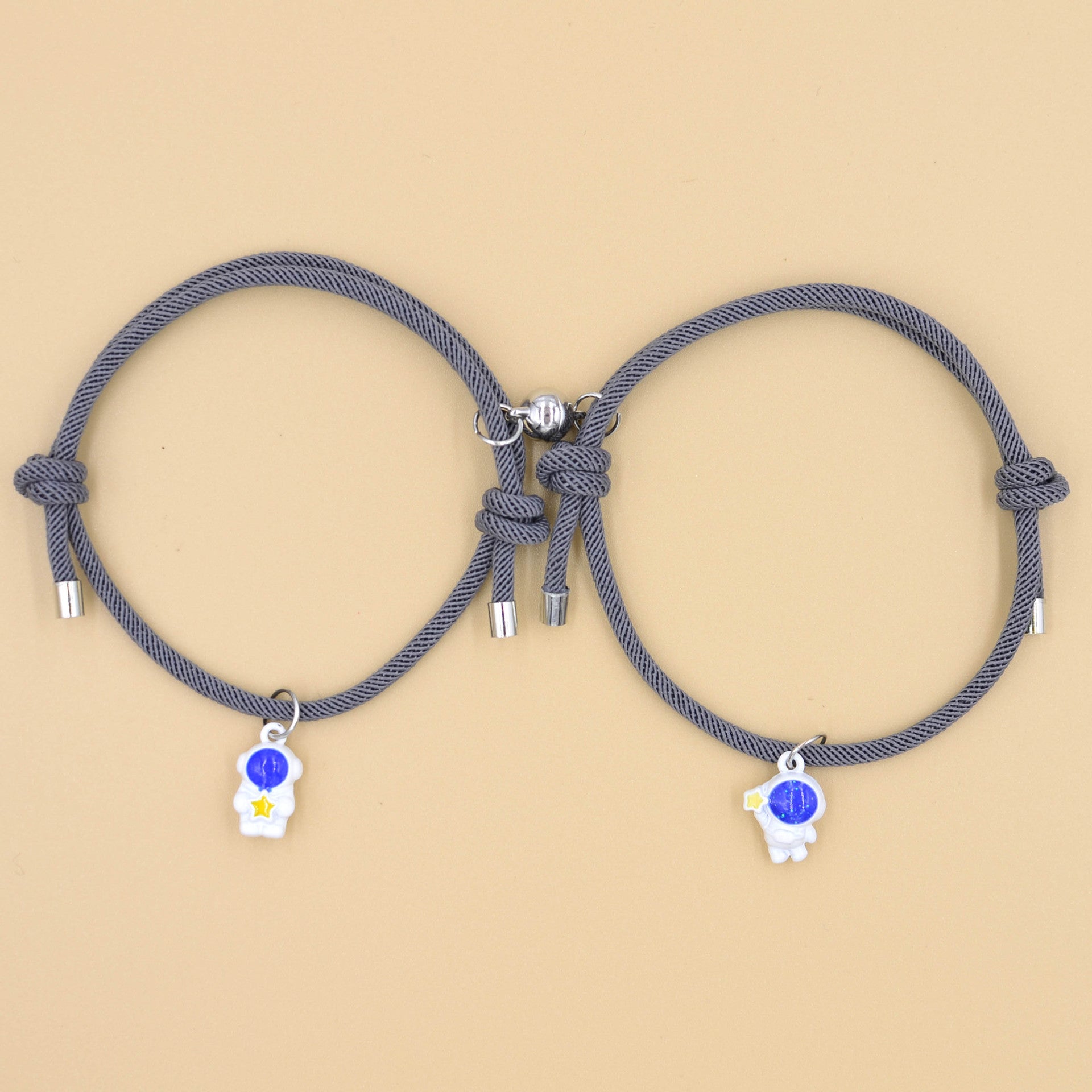 Wholesale Colorful astronaut couple commemorative bracelet