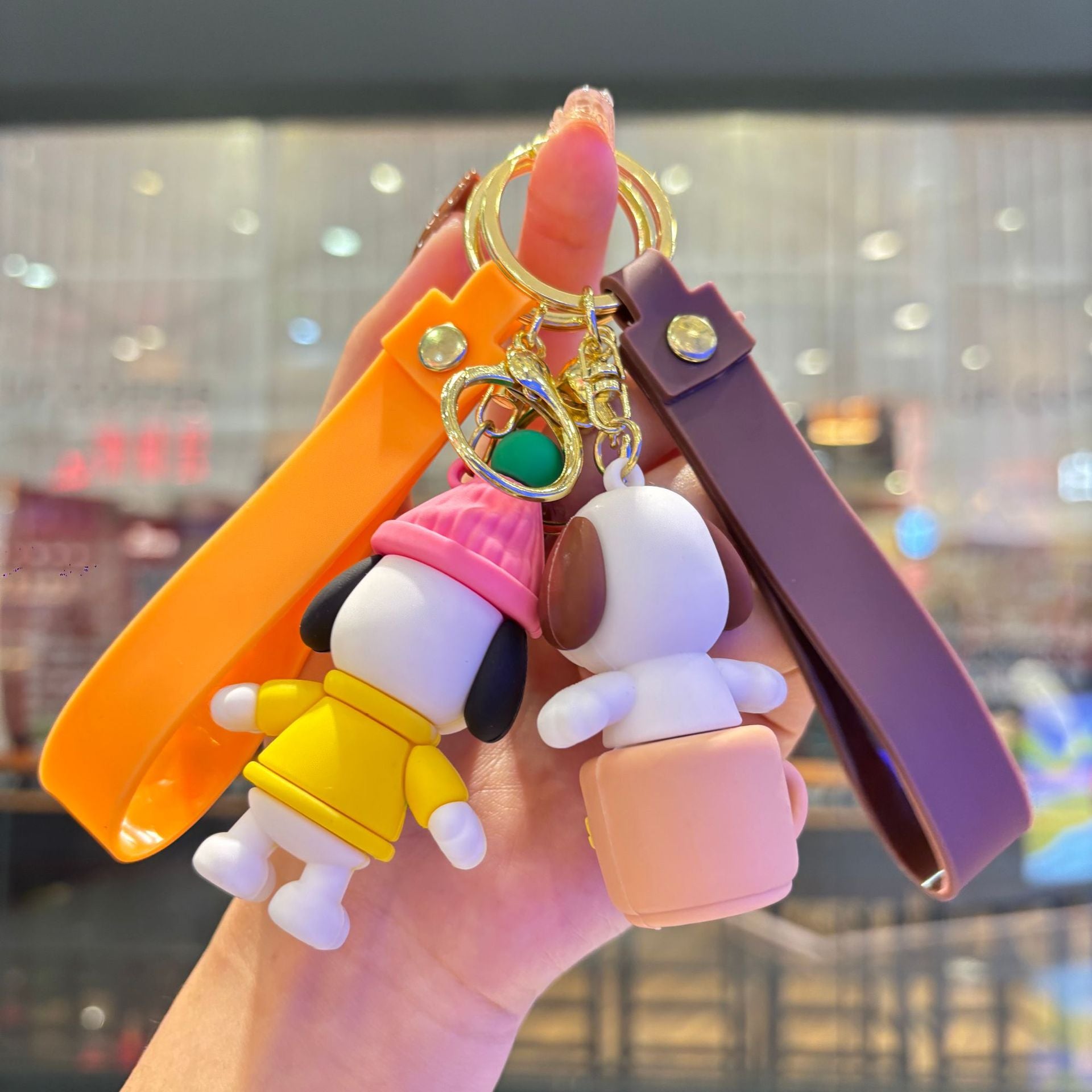 Wholesale Colorful cartoon dog Cute Keychain OLY Exclusive