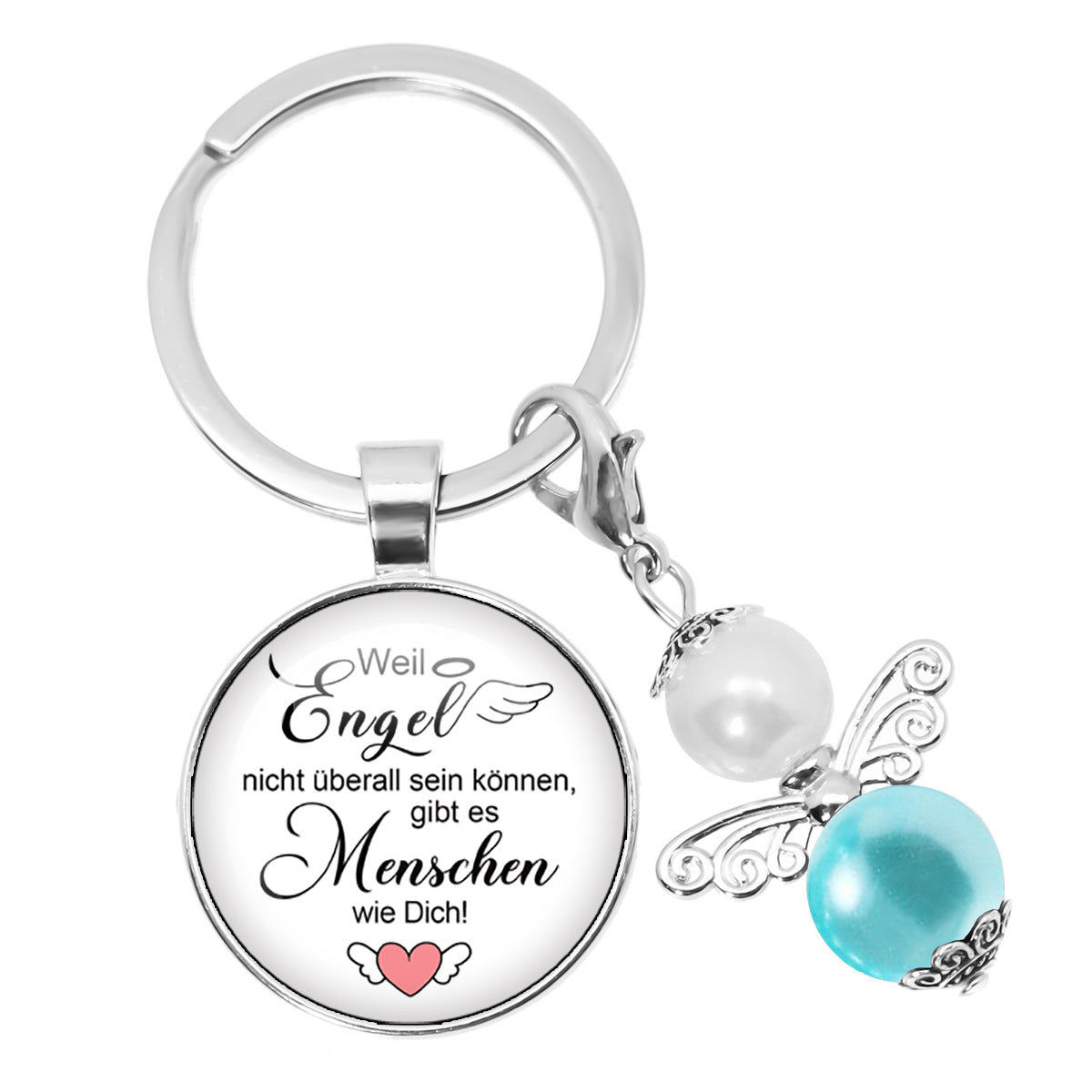 Wholesale  Engel Angel-like Person Metal Keychain