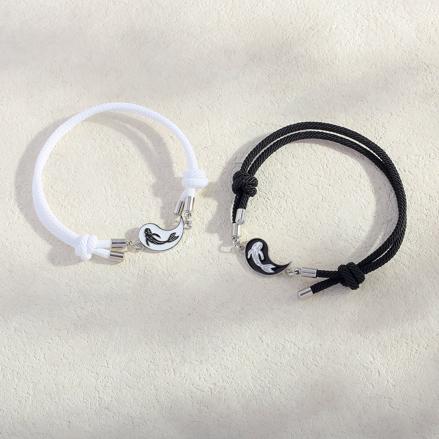 Wholesale Ancient Tai Chi Bagua Braided Magnetic Bracelet