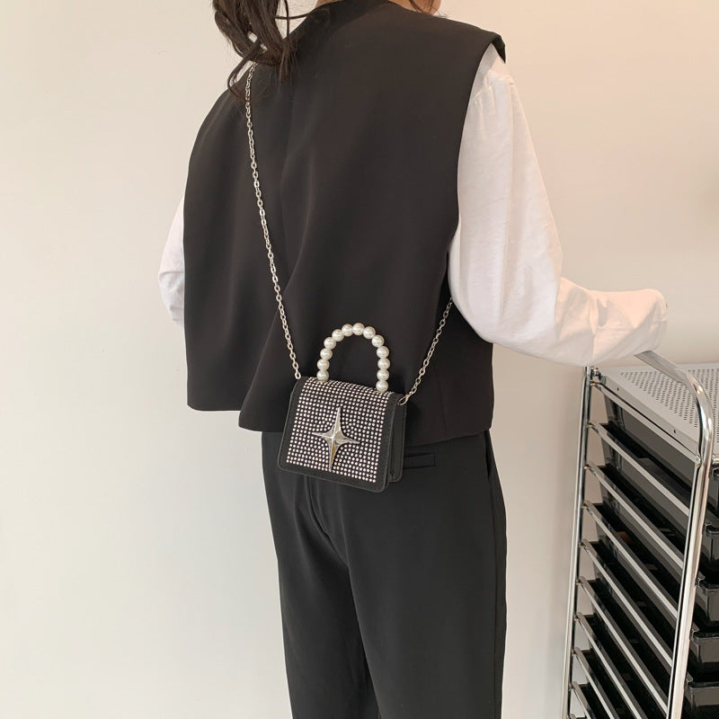 Wholesale PU Pearl Chain Bag