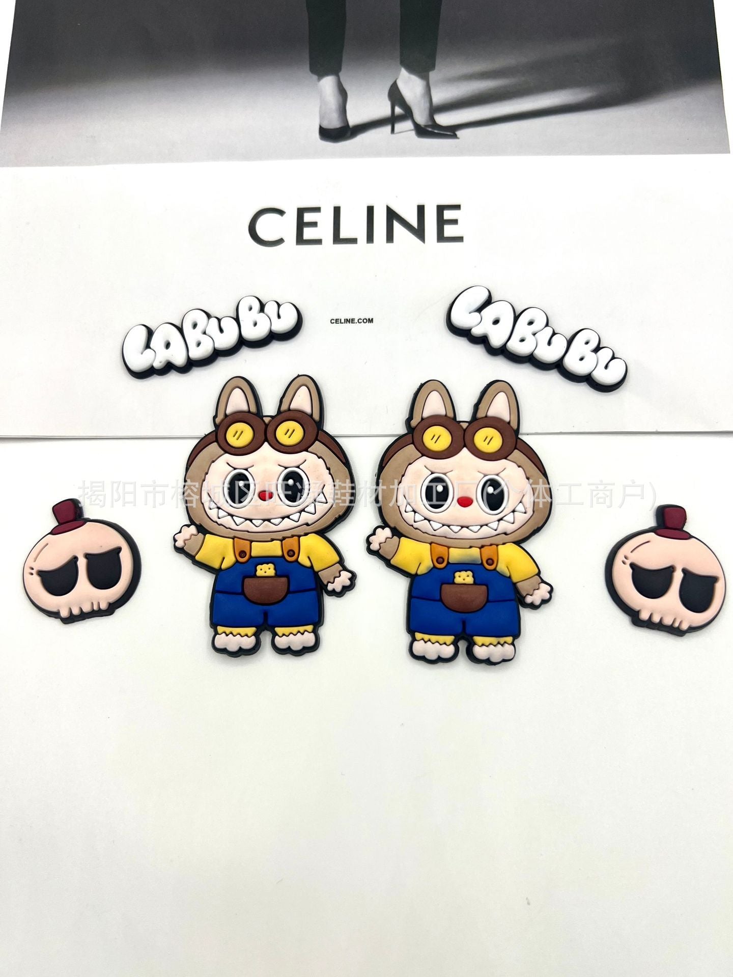 Wholesale DIY Perforated Shoe Buckles DIY Soft Rubber Shoe Buckles OLY Exclusive