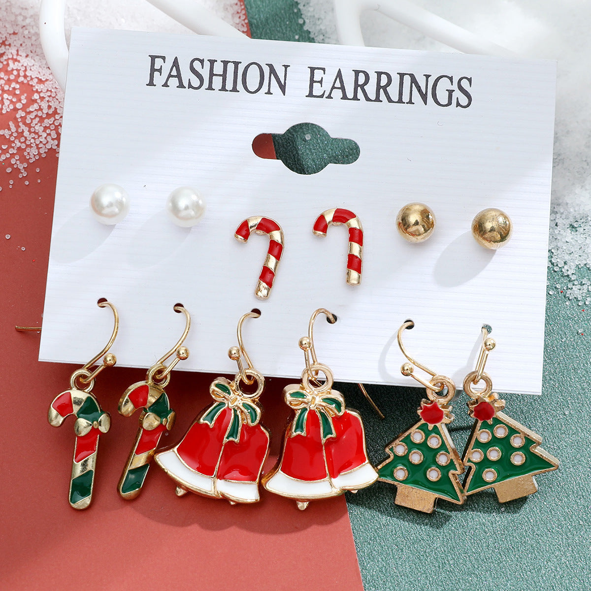 Wholesale Christmas Collection Cartoon Earrings