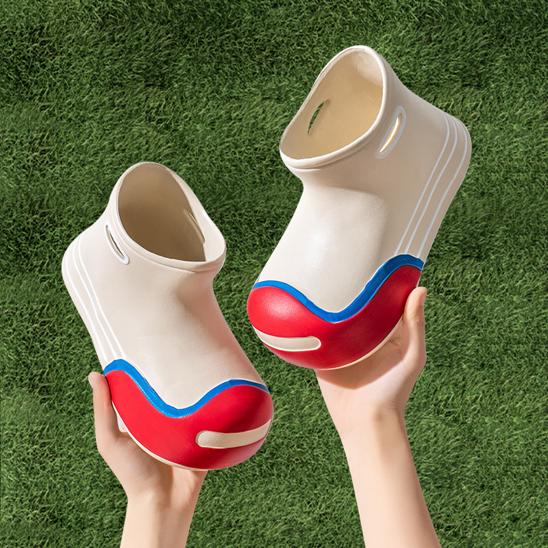 Wholesale Thick Bottomed Candy Colored EVA Rain Boots