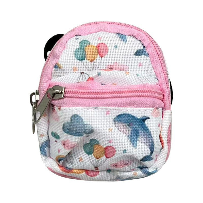 Wholesale Change bag 8cm small schoolbag Doll Accessories