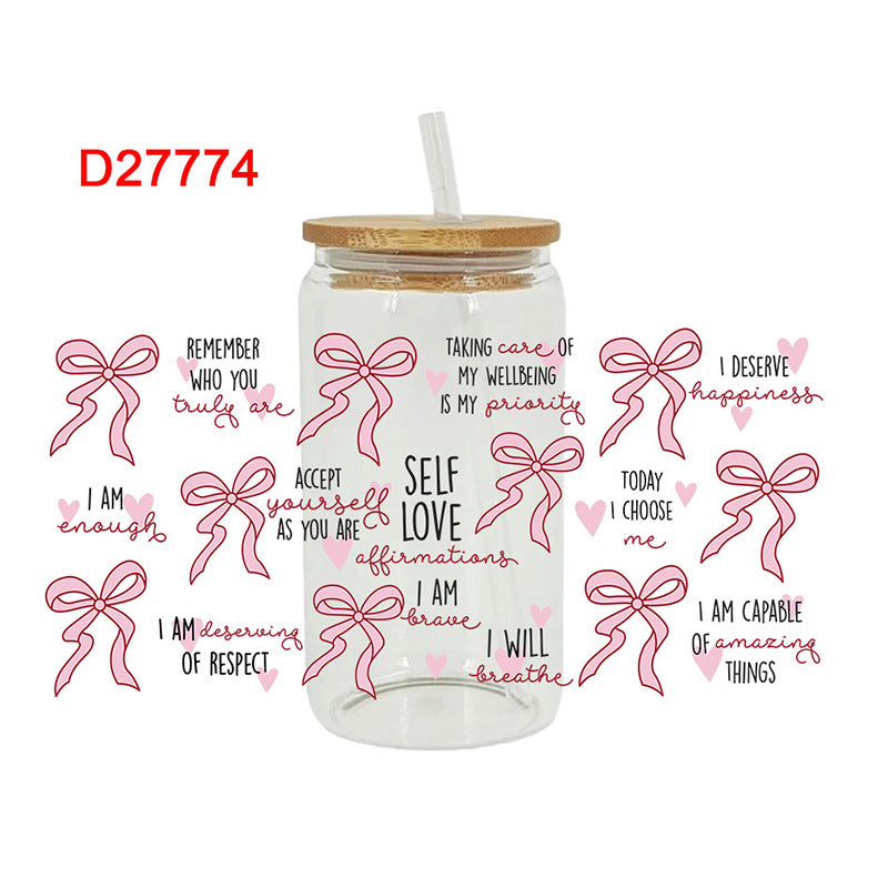 Wholesale UV Transfer Paste Glass Crystal Label Crystal Paste 16OZ UV DTF WRAPS