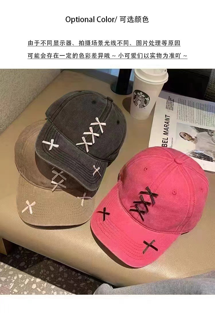 Wholesale Hot Girl Pink American Retro Cowboy Forward Cap Beret Peaked Cap