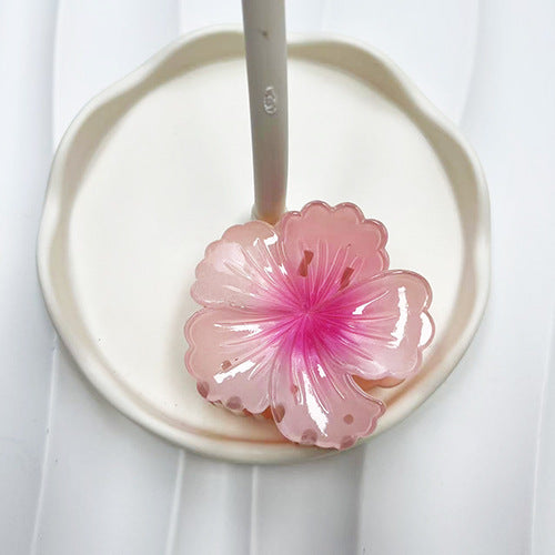 Wholesale Curly Flower Women's Fashion High-end Women's Shark Clip Hair Accessories