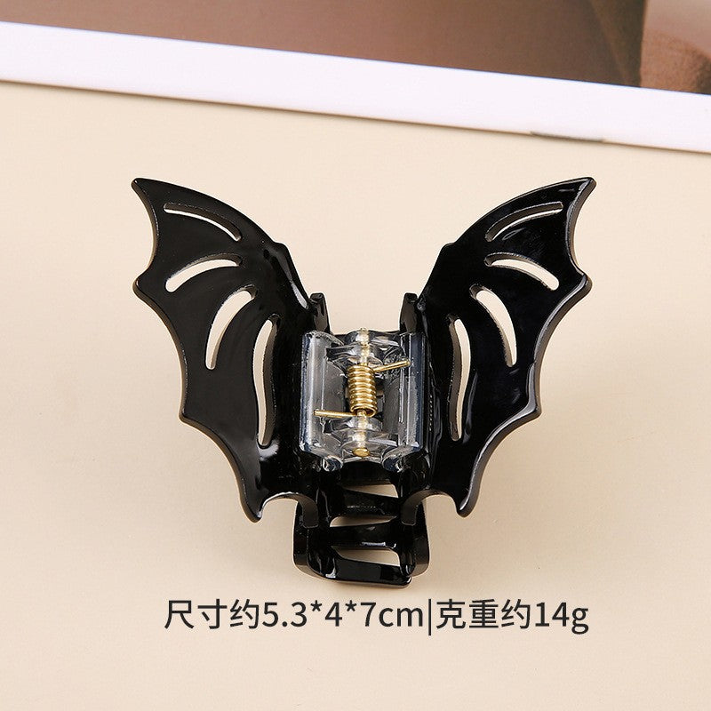 Wholesale Dark Style PVC Pumpkin Ghost Shark Claw Hair Clip  Creative Hair Accessory For Resale