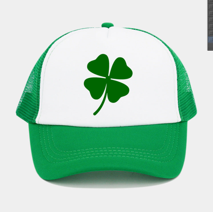 Wholesale Irish Festival Clover Baseball Caps
