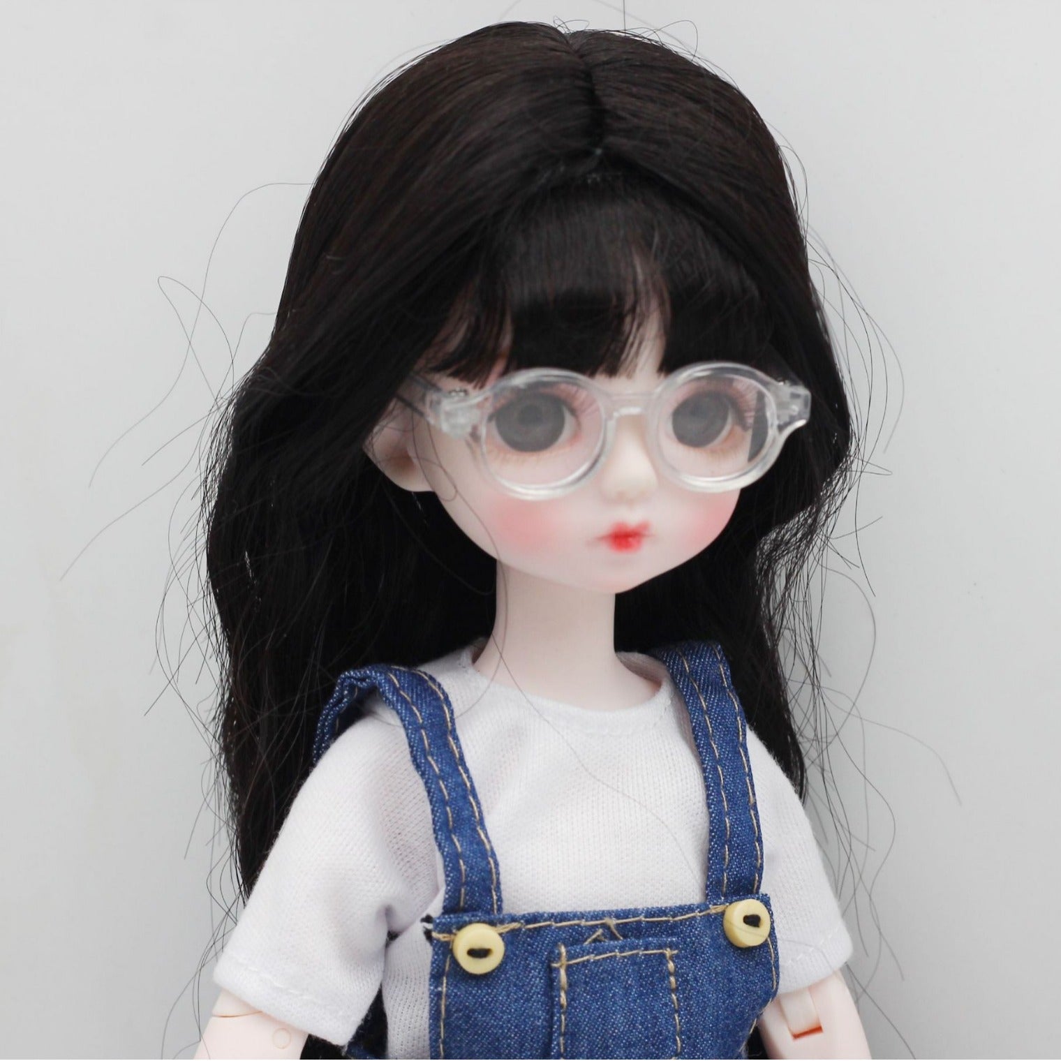 Wholesale Doll transparent sunglasses