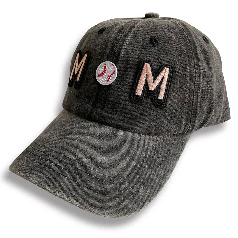 Wholesale Western Baseball Mom Letter Embroidered Baseball Cap