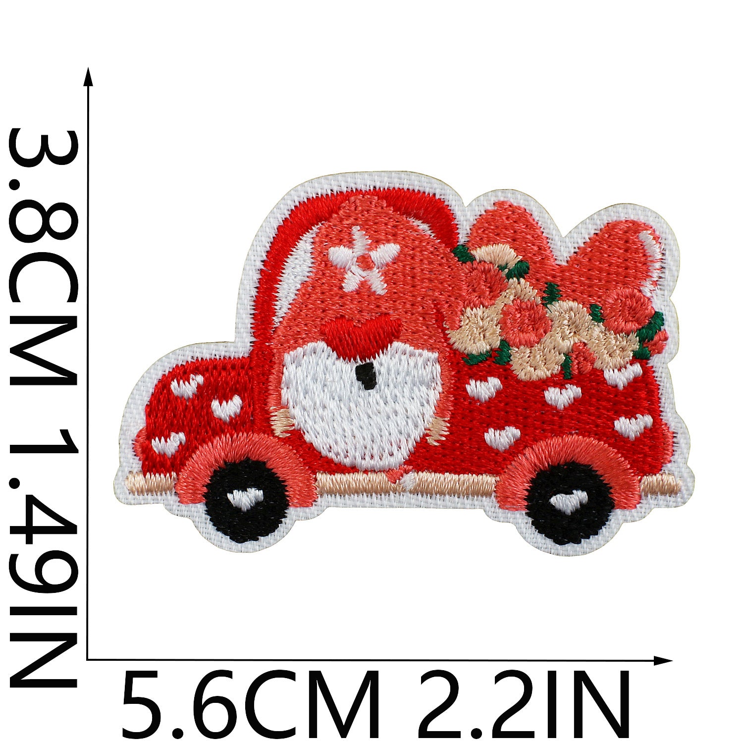 Wholesale Valentine' s Day Red Cartoon Embroidery DIY Patches