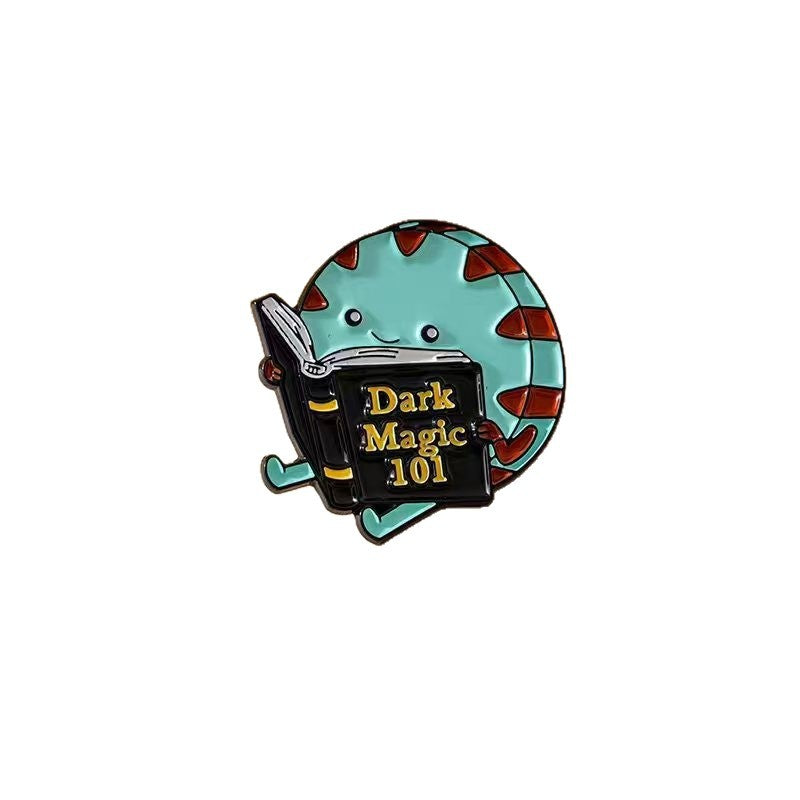 Wholesale Cartoon Reading Day Student Badge Pin Brooch