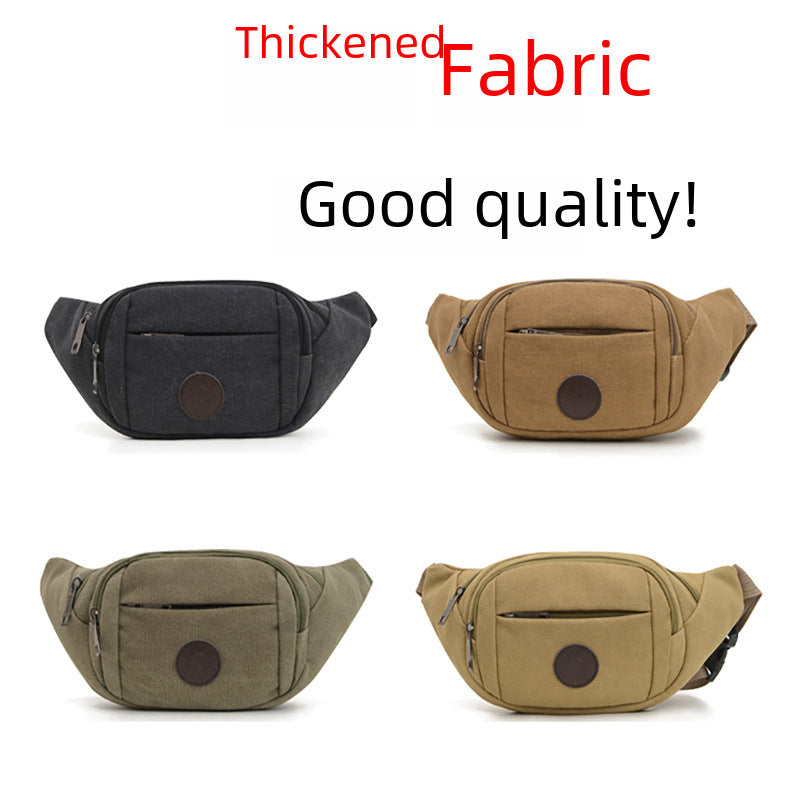 Wholesale Men's waist bag outdoor mountaineering cycling climbing mobile phone bag crossbody chest bag