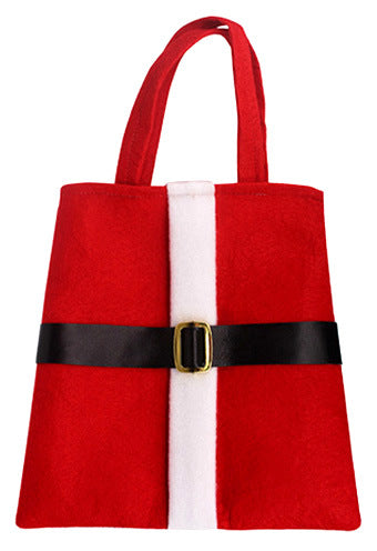 Wholesale Christmas Tree Non Woven Fabric Candy Santa Claus Gift Bag