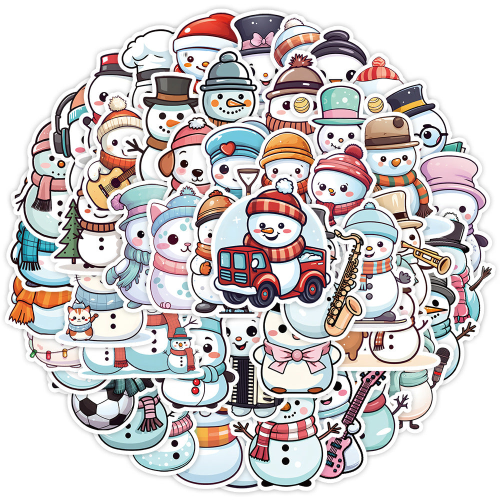 Wholesale 50pcs Christmas Graffiti Stickers
