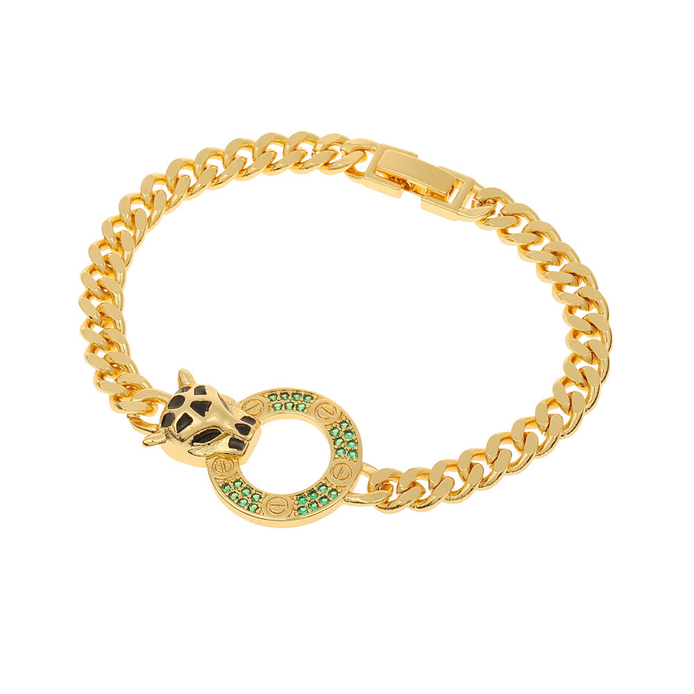 Wholesale Creative Vintage Leopard Bracelet