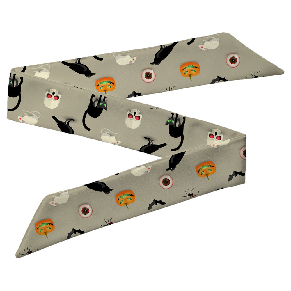 Wholesale Halloween Scarves and Polyester Headbands