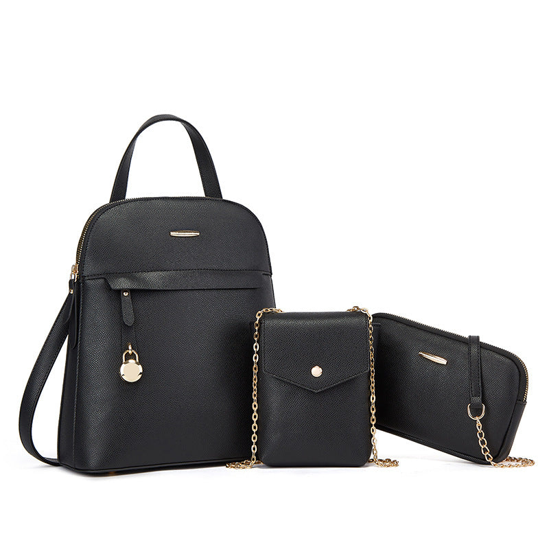 Wholesale PU Backpack, Single Shoulder Diagonal Cross Mother Bag, Backpack