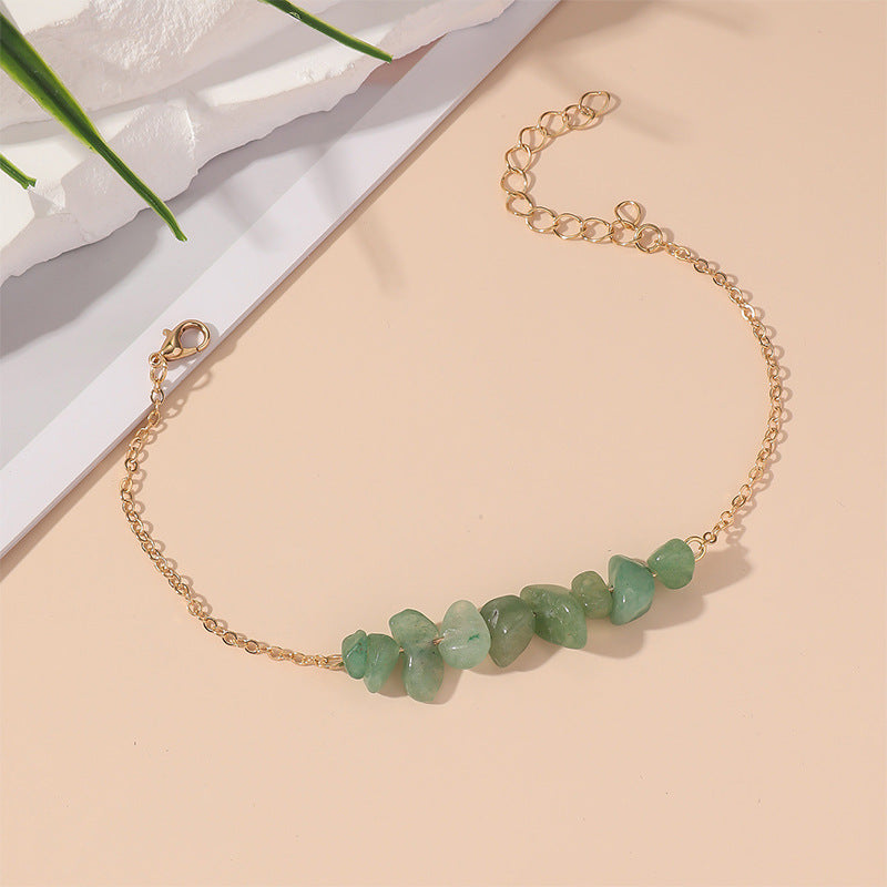 Wholesale Bohemian Colorful Retro Irregular Crystal Bracelet