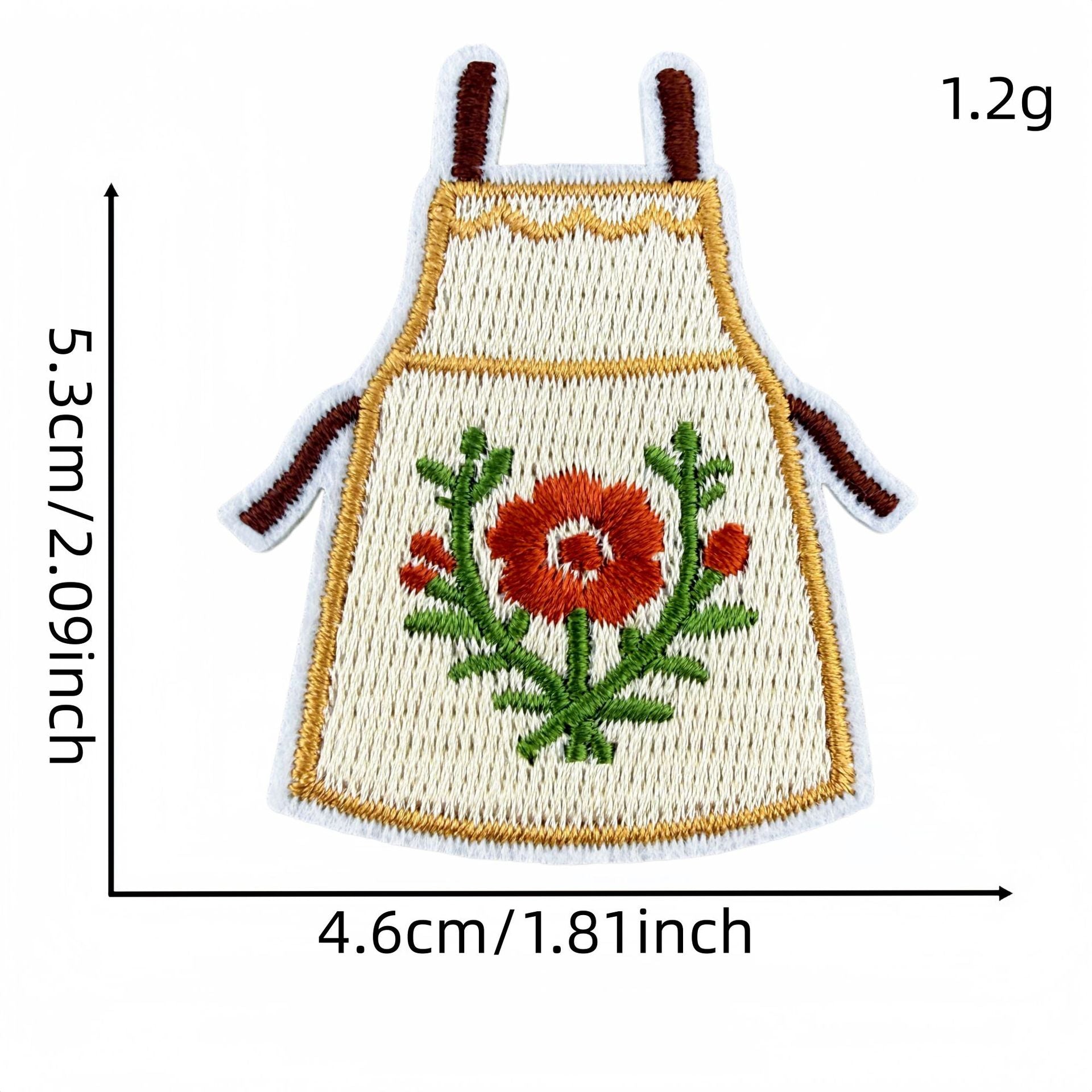 Wholesale 32Pc Home Theme Iron On Embroidered Patches DIY Sewing Decorative Appliques For Clothing Bags And Home Decor