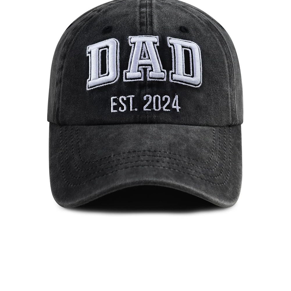 Wholesale Washed Cotton DAD MOM 3D Embroidery Hip Hop Baseball Cap