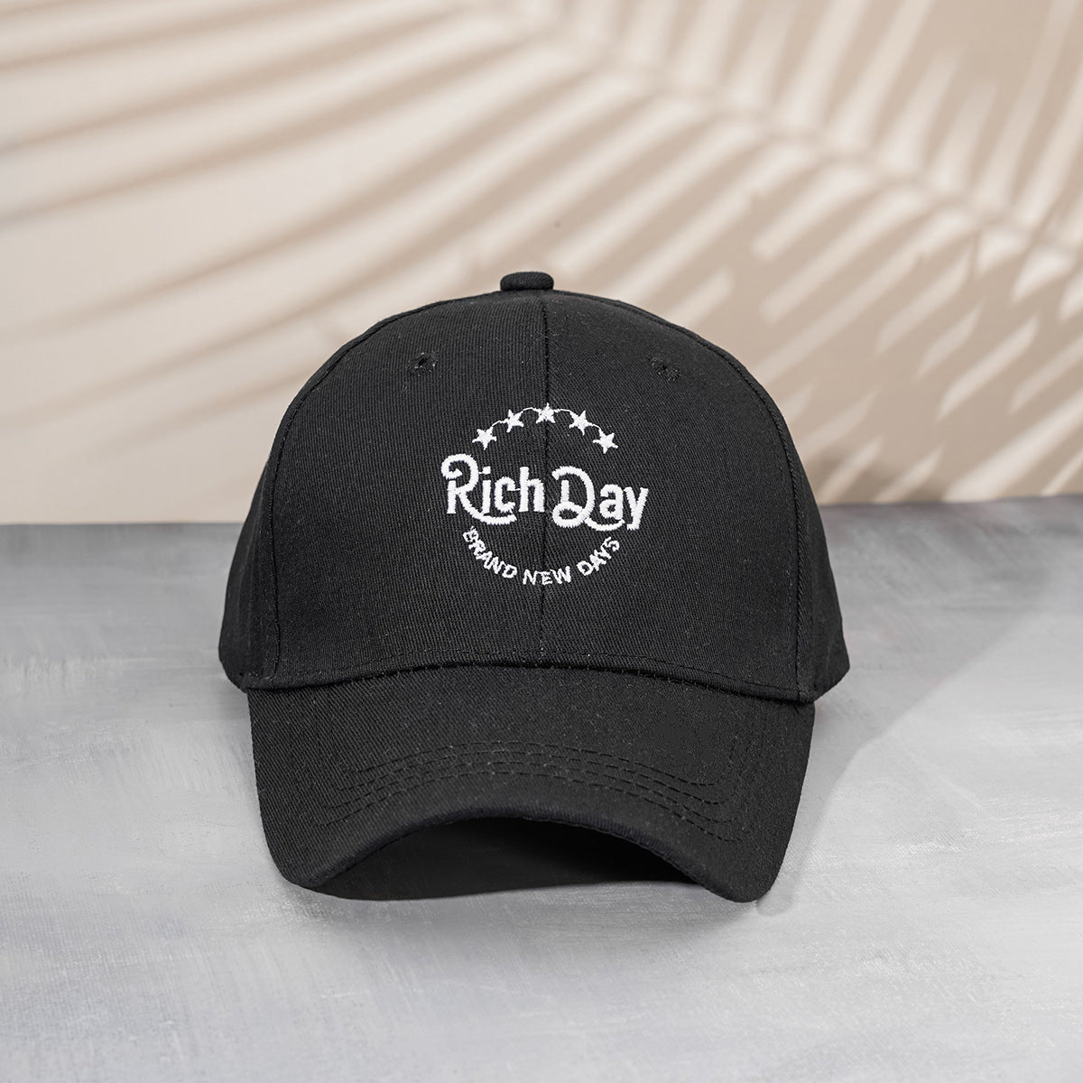 Wholesale Cotton English Letter RICH Baseball Hat