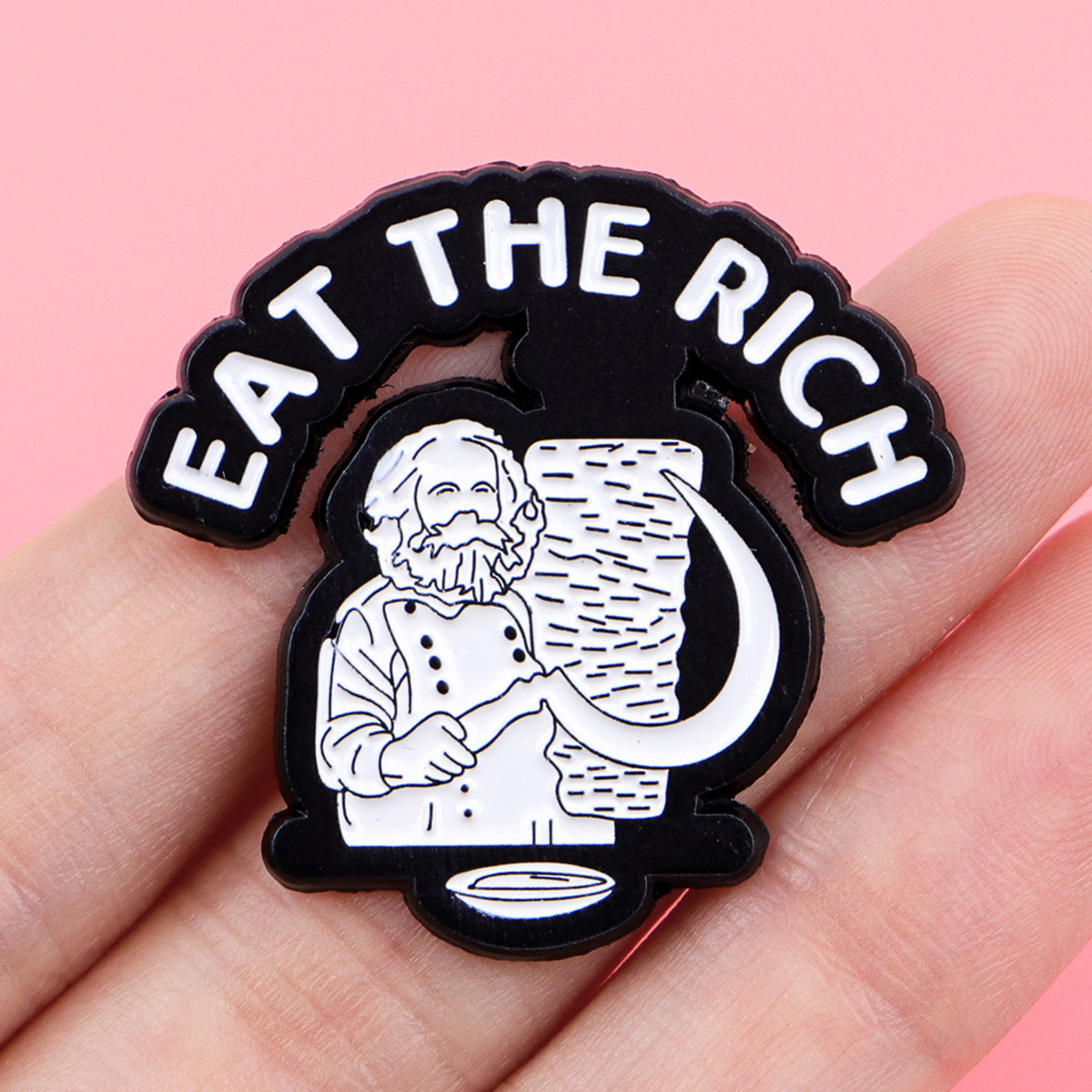 Wholesale Banana Quote Brooch Cartoon Metal Badge Accessory