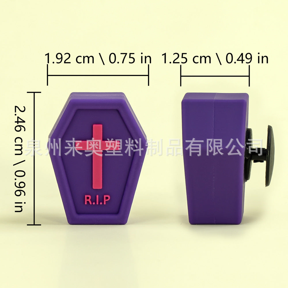 Wholesale 5pcs Cartoon Garden 3D Crocs Decorative Accessories