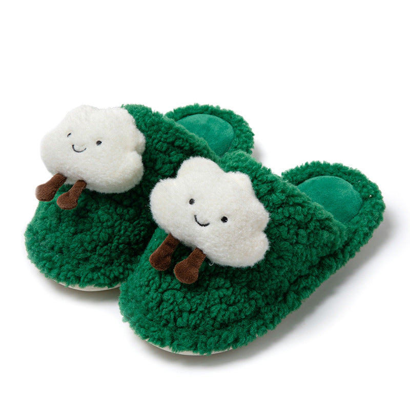 Wholesale 20pcs Baotou Cotton Home Indoor Plush Warm Slippers