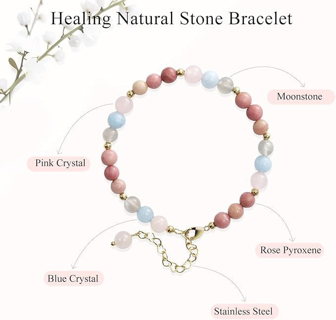 Wholesale Hand woven colorful diamond unicorn pendant bracelet
