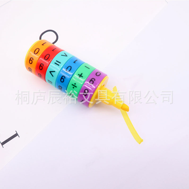 Wholesale Digital Rubik's Cube Highlighter Pen
