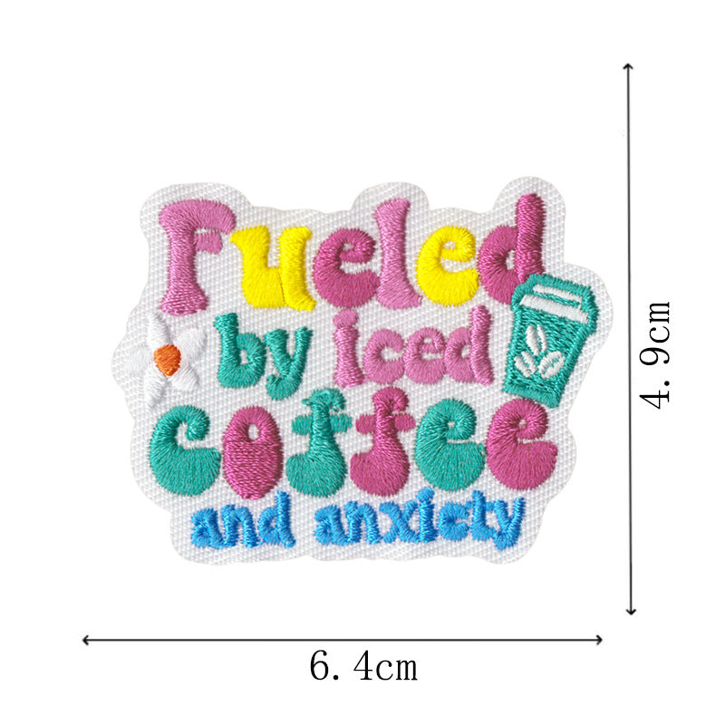 Wholesale Colorful cute cartoon duck embroidery DIY Patches