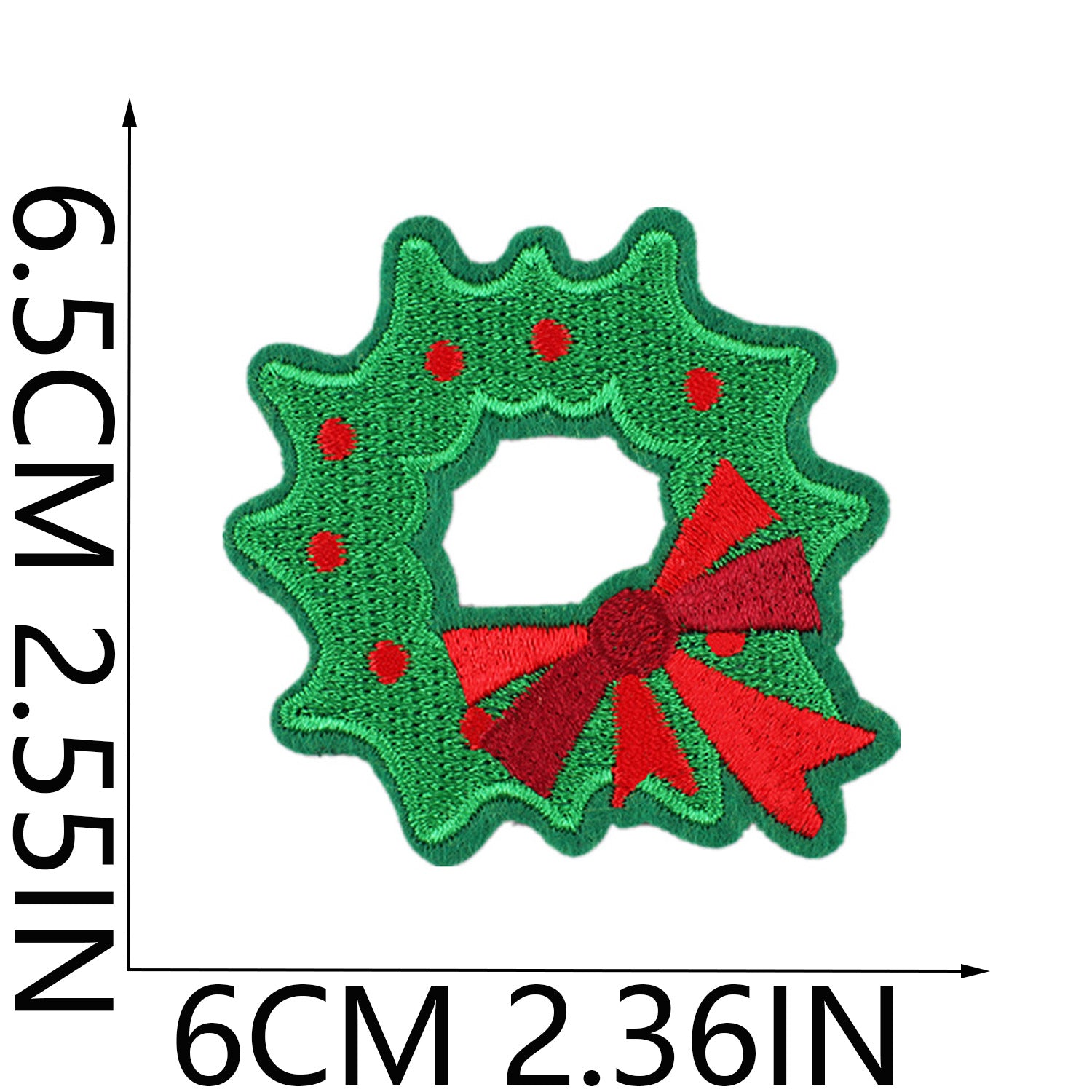 Wholesale Christmas embroidery cloth stickers letters  DIY Patches